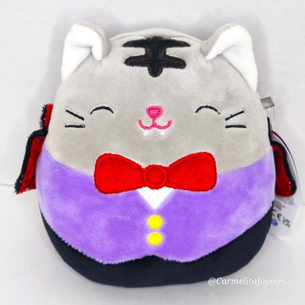 🎃 TALLY 🧛‍♀️🐈 O.G. Vampire Cat Halloween 2021 Original Squishmallow ☆ NWT ☆